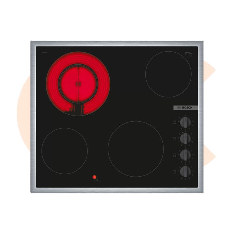 Built-In Hob bosch -in Electric 60 cm Black Model PKF645CA2E