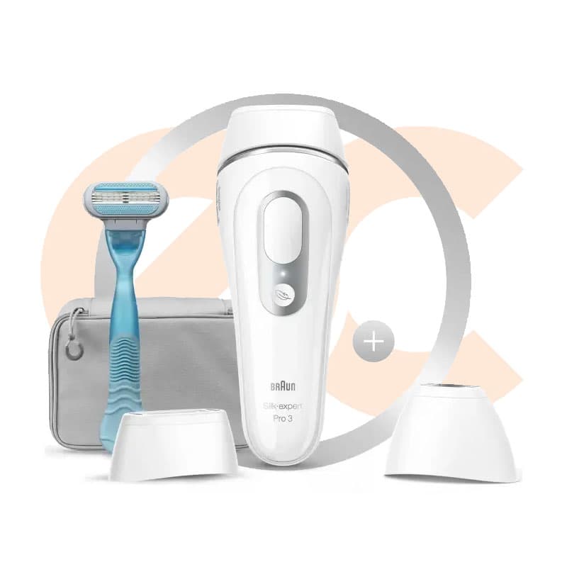 Braun Silk-Expert PRO 3 IPL With Travel Pouch Model-PL3121