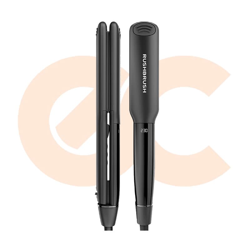 Rush Brush Hair Straightener X1 Infra Black