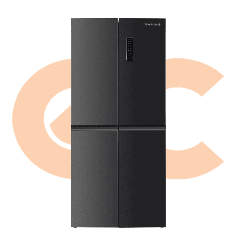 Refrigerator White Whale  415 liter Free Stand Inverter Digital  4 Doors Black Model WR-6399AB INV