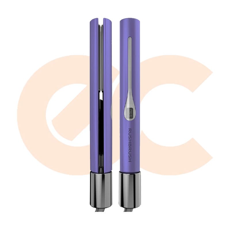 Rush Brush Hair Straightener X2 Infra Purple