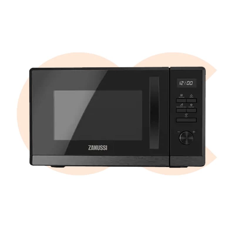 Zanussi Microwave With Grill 30 Liter Digital Black Stainless Steel Model ZMM30D510EB