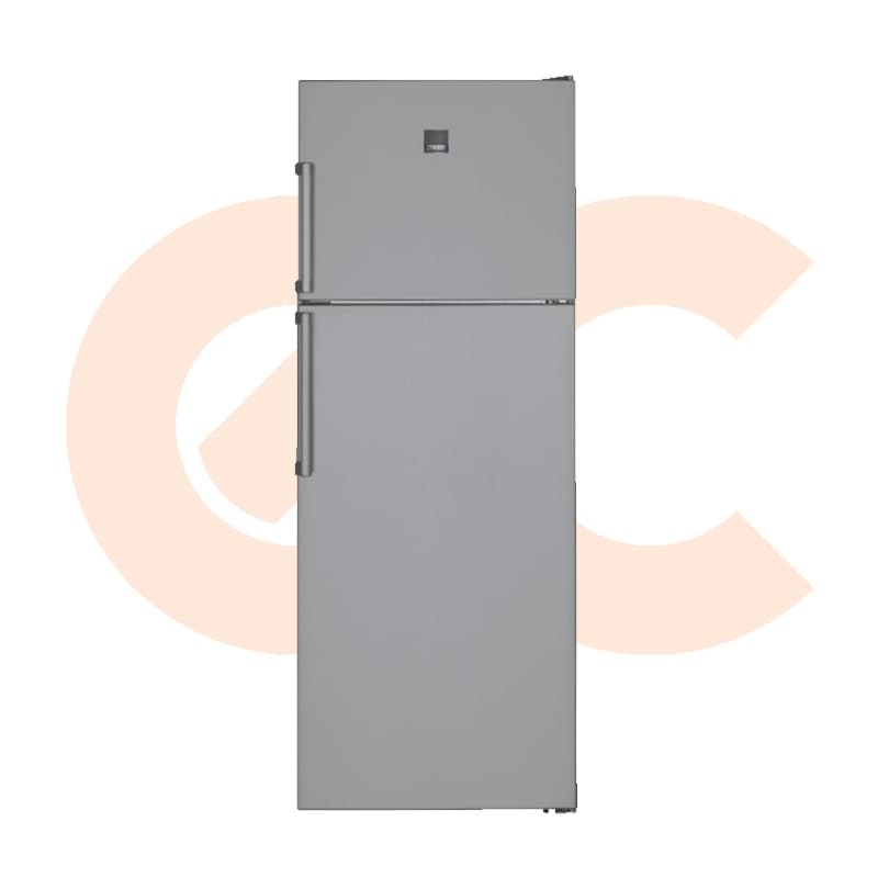 Refrigerator ZANUSSI 400 liter Free Stand 2 Doors Silver Model ZRT45200SA