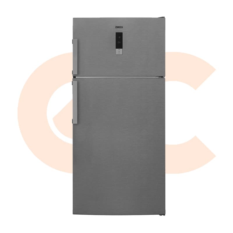 Refrigerator ZANUSSI 498 liter Free Stand Digital 2 Doors Silver Model ZRT53202SA
