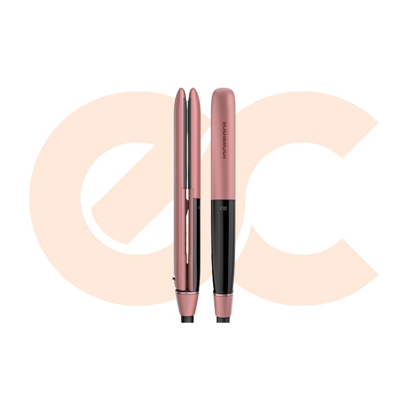 Rush Brush X1 Pro Straightener Rose Gold