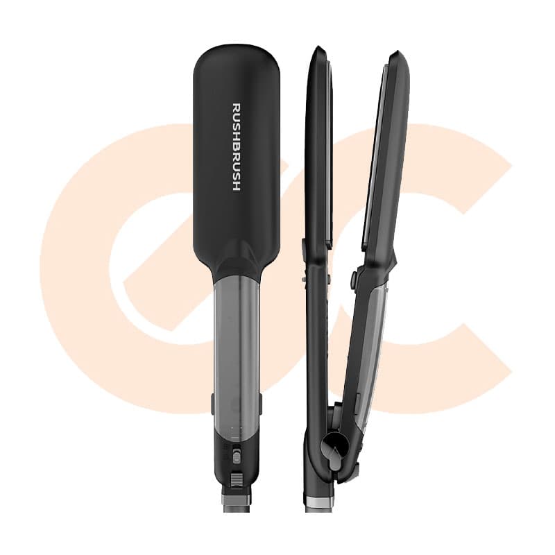 Rush Brush Hair Straightener X6 Black