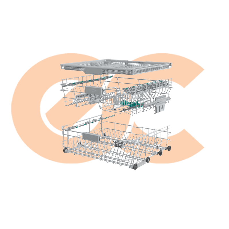 Dishwasher Gorenje  Stainless 16 Set 60cm  Inverter Digital Model GS693C60XUVAD (3)