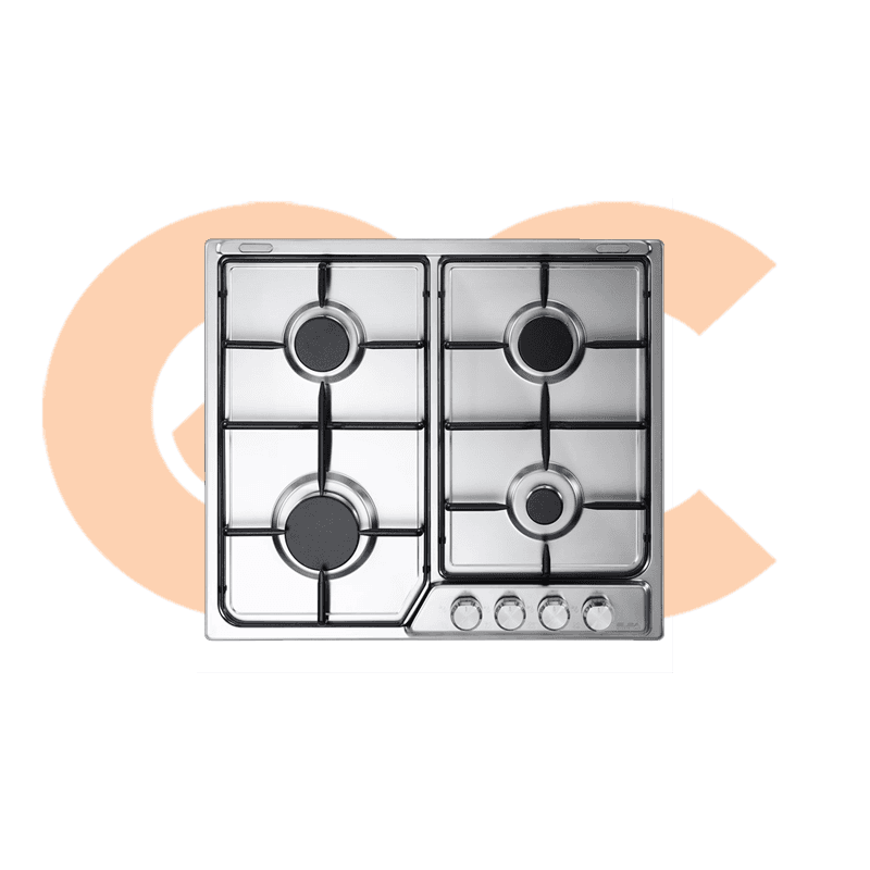 Built-In Hob Elba Gas -in , 4 Burners, Stainless Steel- ENF60-444XD