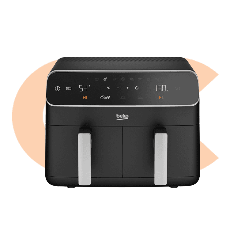 Air Fryer Beko Digital 2400watt  4.25 Liter *2  Digital Black 7 Programs – FRL5388B