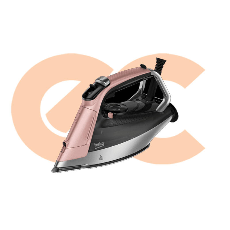 Steam Iron Beko 3000 Watt Black/Pink Model SIM8130P