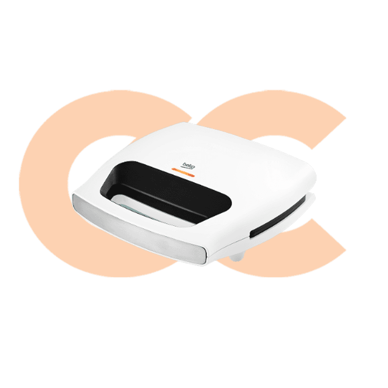 Sandwich Maker Beko  700 Watt White Color Model – SWM2971W