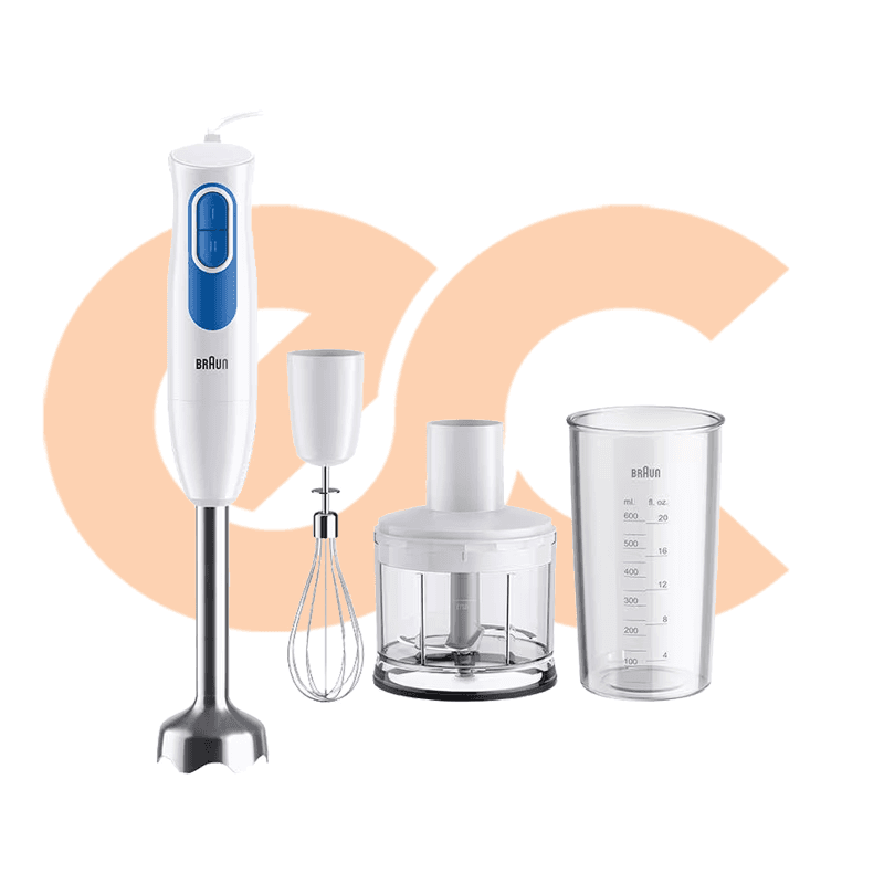 Braun MultiQuick  Hand Blender, 600 Watt, White -MQ20236MWH