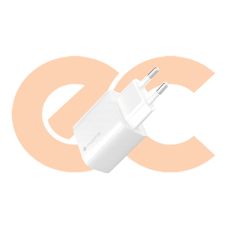 Mophie Wall Adapter USB-C 30W-GaN-EU White