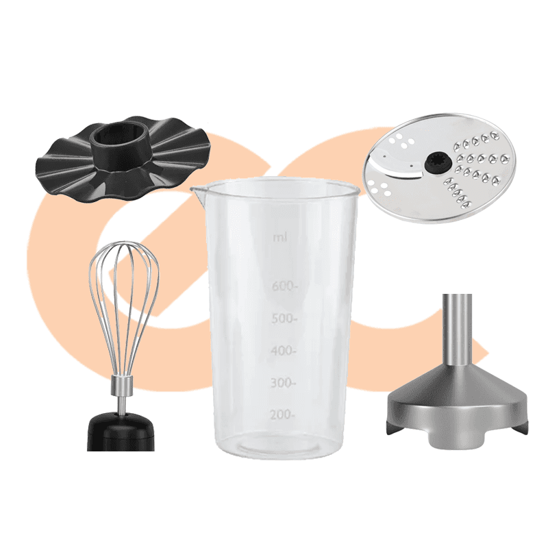 Mienta Hand Blender Essentials Pro 10In1 Multifunction , 2 Liter, 1000 Watt, Black – HB111238A (٣)