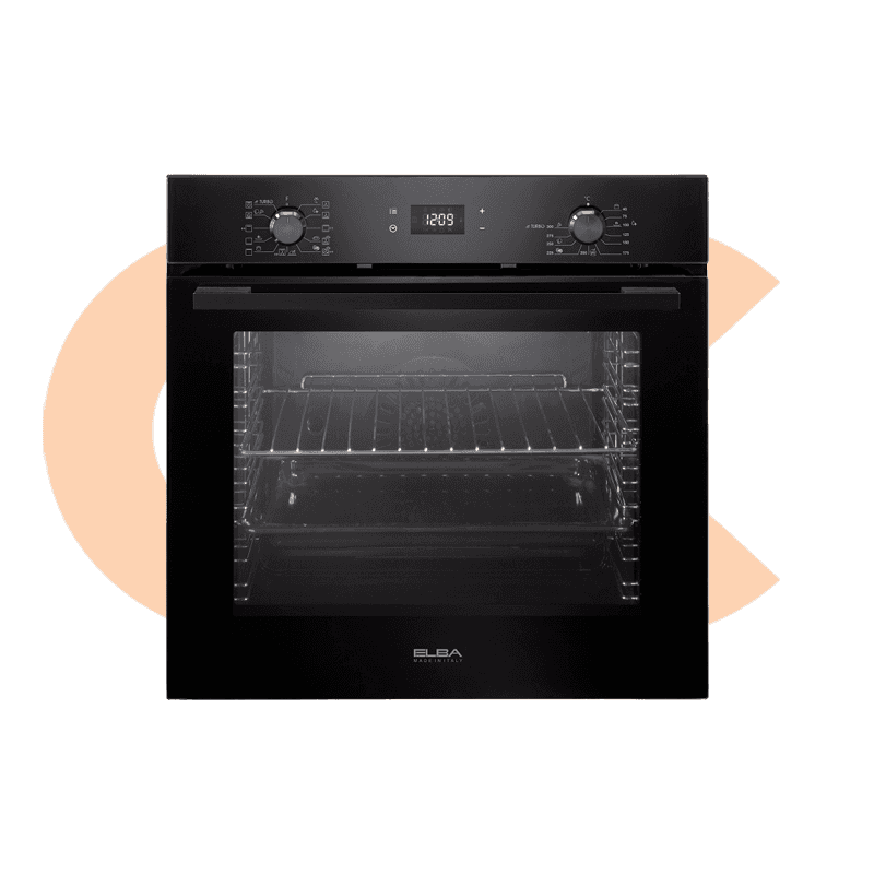 ELBA Built-In Electric Oven 60Cm 11 functions Black 74 litres Model-EL11XLFB300RF