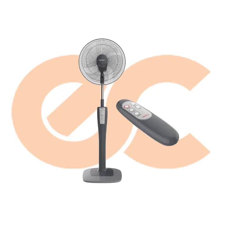 Tornado Stand Fan 16 Inch with Remote Control Grey Model TSF-75G (٤)
