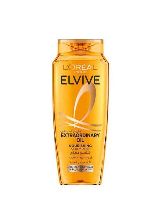 Elvive Extraordinary Nourishing Oil Shampoo For Normal To Dry Hair 200ml