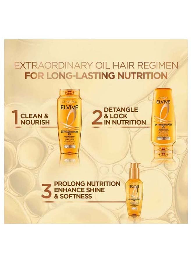 Elvive Extraordinary Nourishing Oil Shampoo For Normal To Dry Hair 200ml (٧)