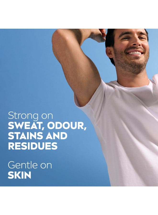 Men Black And White Invisible Antiperspirant Deodorant Spray Original 72H Active Protection 5In1 Anti-Odour Sweat Stains Residues Andirritation Black & White 150ml (٥)