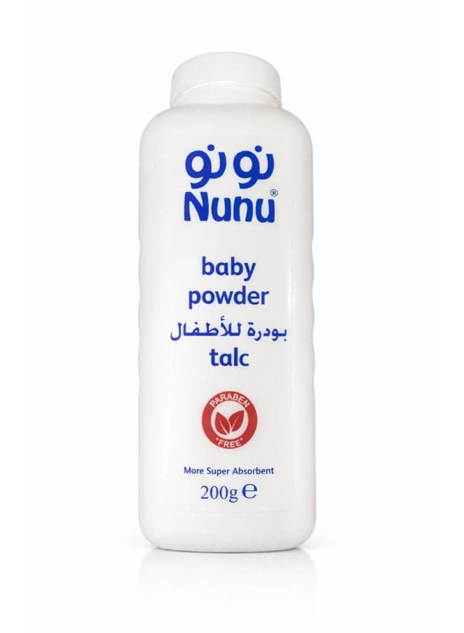 Nunu Baby Powder 200 Gm