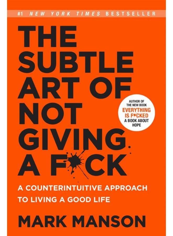 The Subtle Art Of Not Giving A F*ck Paperback English by Harper Editor Team - 19/01/2017 Drama Books