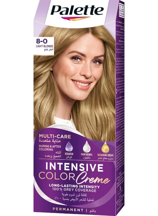 Intensive Color Crème 8-0 Light Blonde 110ml
