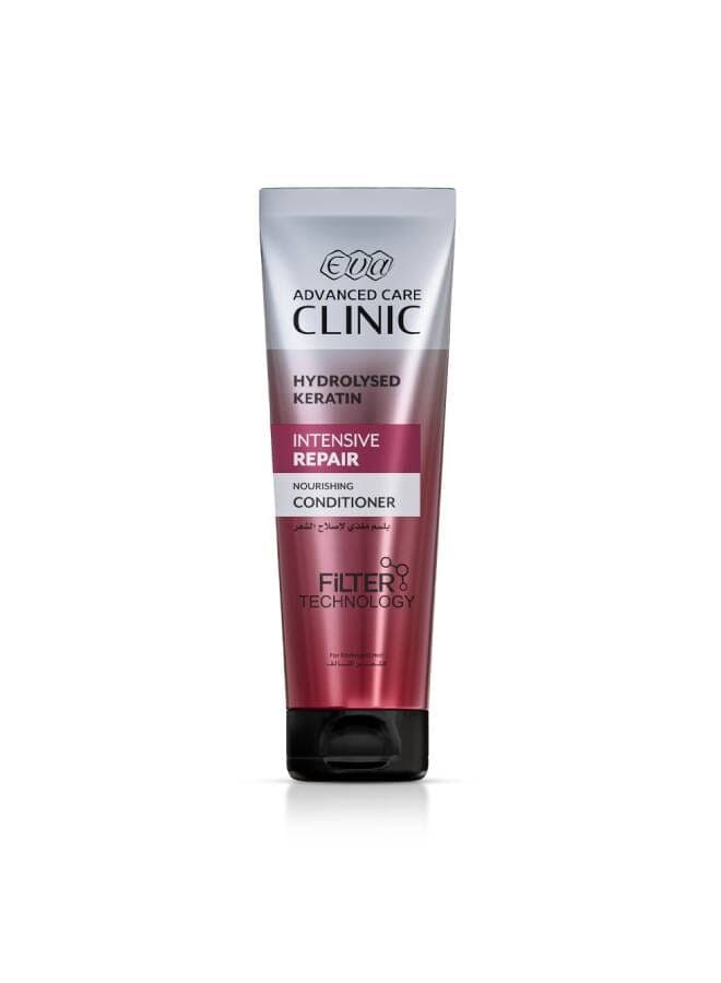 Clinic Intensive Repair Conditioner with Keratin for Damaged Hair Multicolour 230ml