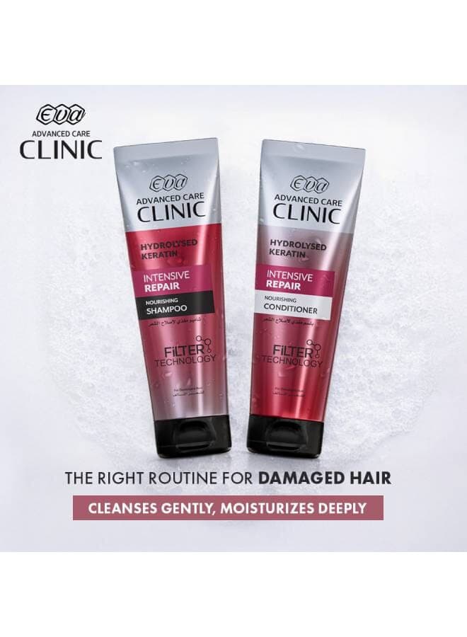 Clinic Intensive Repair Conditioner with Keratin for Damaged Hair Multicolour 230ml (7)