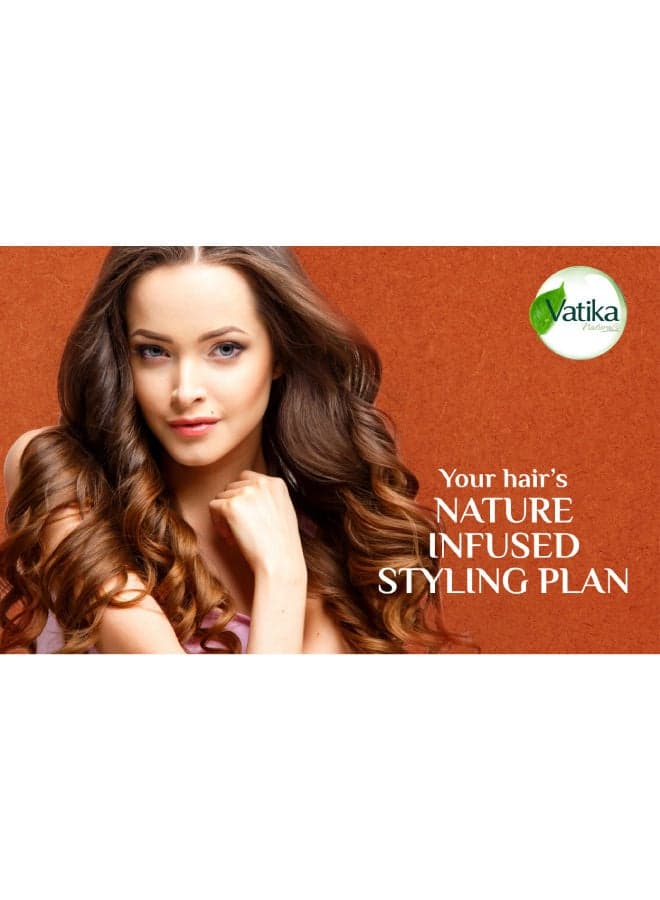 Vatika Moroccan Argan Styling Hair Cream | Soft & Silky | Heat Protect | For Dull, Dry & Unmanageable Hair 190ml Hair & Scalp Treatments Masks (8)