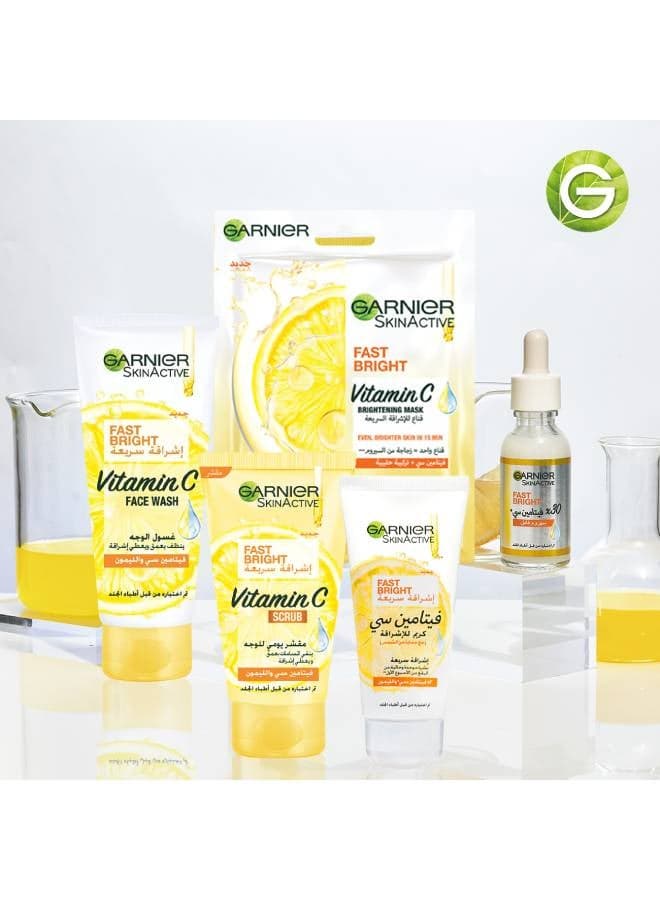 Garnier Skin Active Fast Bright Face Wash with Vitamin C And Lemon - 50ml (9)