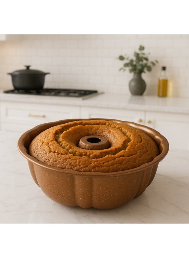 Cake Mould Brown 24x7cm