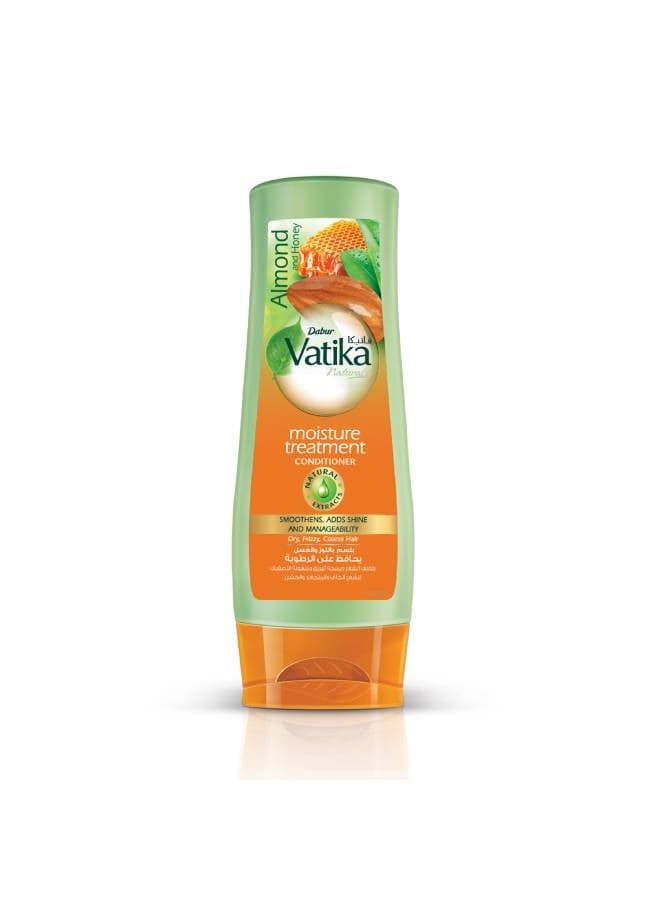 Vatika Naturals Moisture Treatment Conditioner | Enriched with Almond & Honey | Deep Nourishment | For Dry and Frizzy Hair - 360ml Shampoos