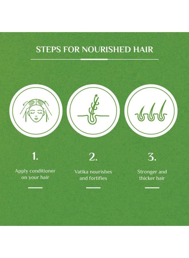 Vatika Naturals Hair Fall Control Conditioner| Cactus & Ghergir | Strengthens & Nourishes | For Dry & Damaged Hair 360ml (5)
