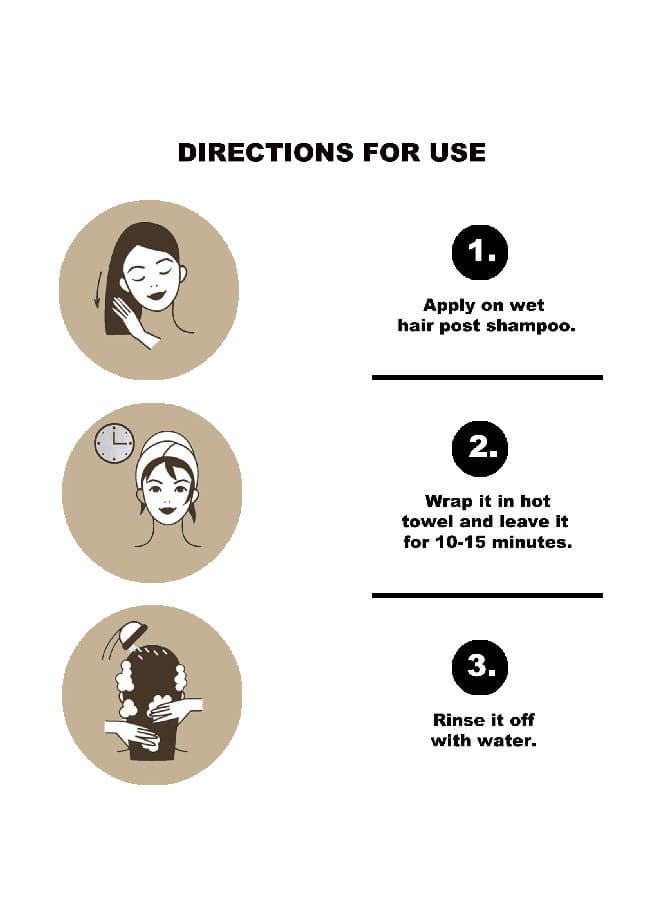Vatika Naturals Deep Conditioning Hammam Cream | With Olive, Almond & Henna; Silky & Shiny Hair 225grams Hair & Scalp Treatments Masks (٥)