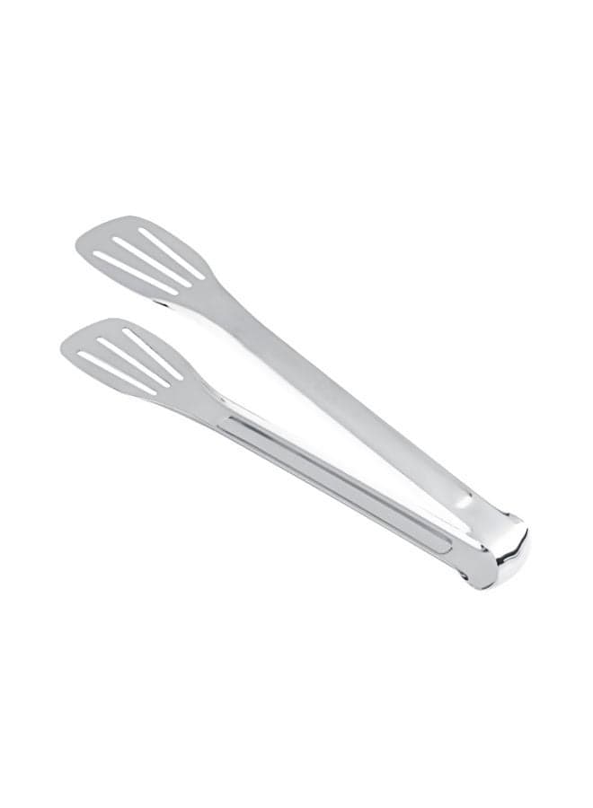 Stainless Steel Clip Food Tongs Sliver Kitchen Utensils & Gadgets
