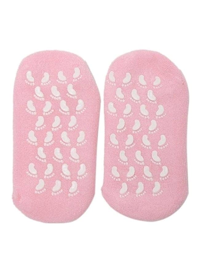 1 Pair Moisturizing Treatment Gel Spa Socks Multicolour Foot Care