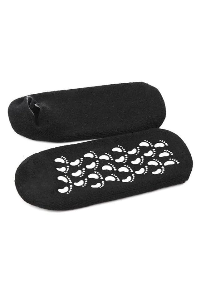 1 Pair Moisturizing Treatment Gel Spa Socks Foot Care (٥)