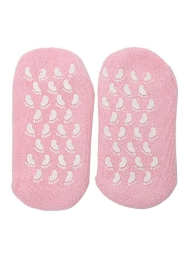 1 Pair Moisturizing Treatment Gel Spa Socks Foot Care