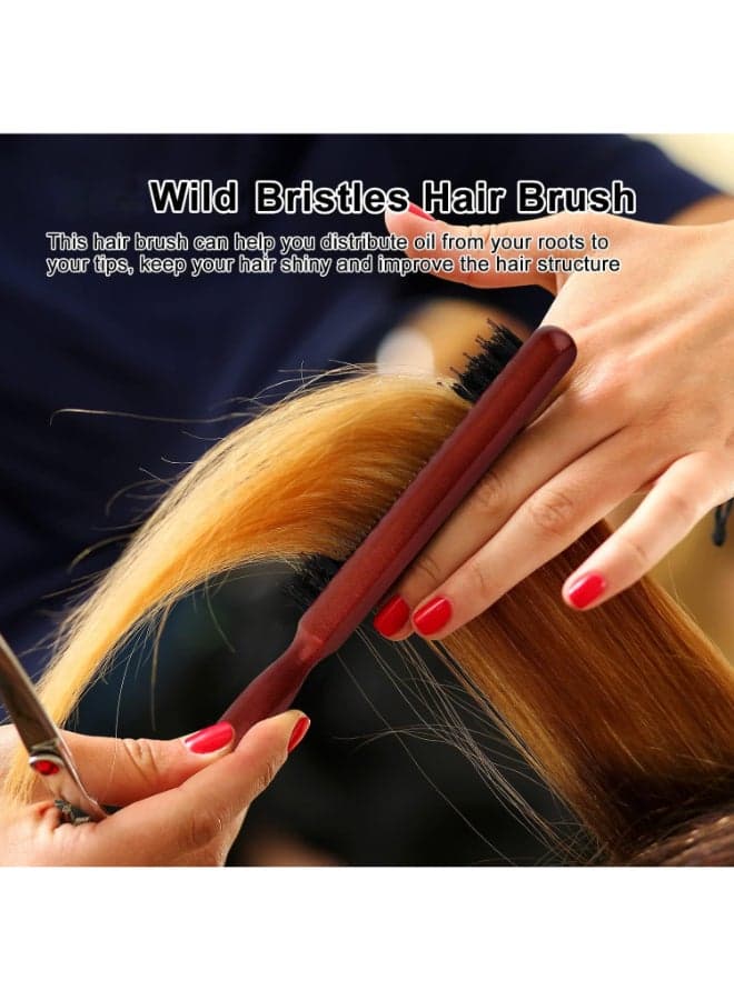 Teasing Hair Brush Comb Brown 0.023kg (٥)