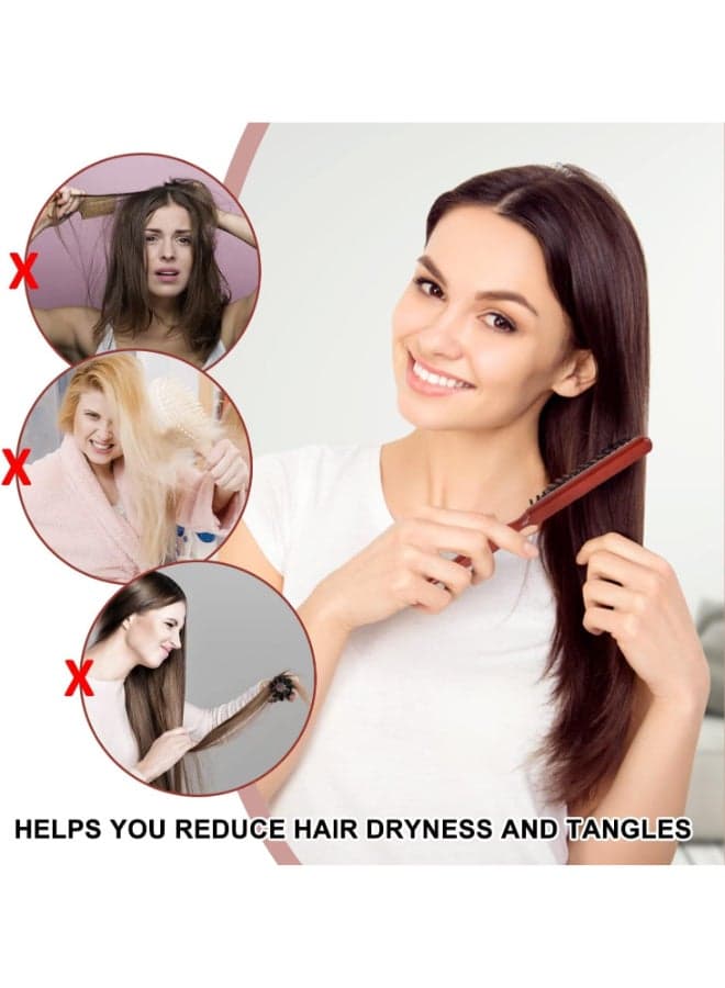 Teasing Hair Brush Comb Brown 0.023kg (٣)