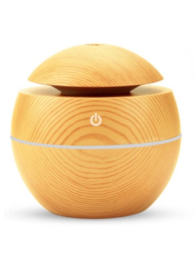 Electric Humidifier With Essential Oil Diffuser Water Capacity 200 ml Brown 106x103mm