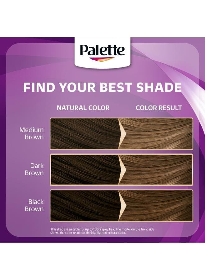 Intensive Color Crème 7-65 Sparkling Nougat 50ml , 50ml , & 10ml Chemical Hair Dyes (٣)