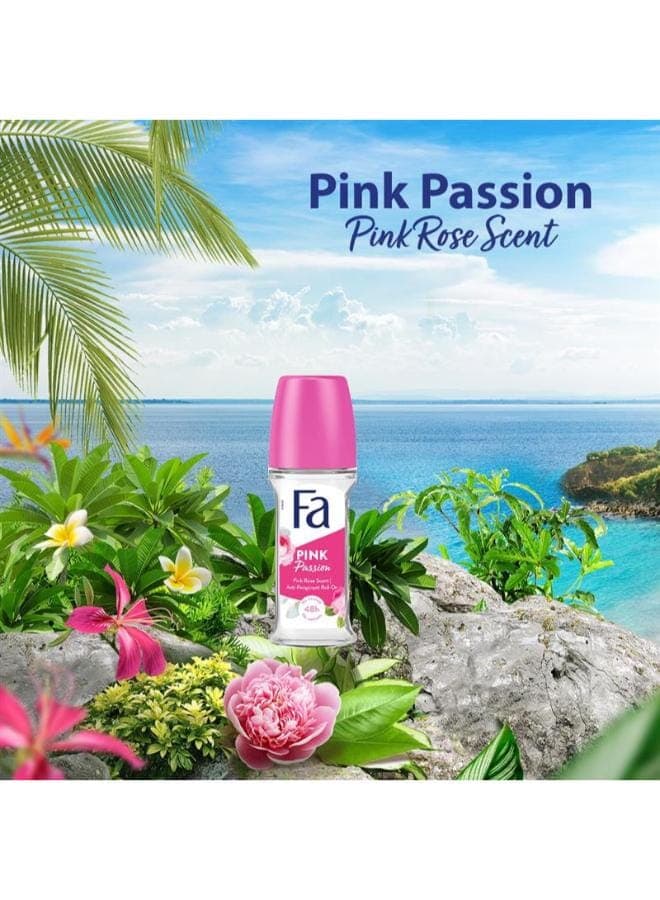 Pink Passion Deodorant Multicolour 50 ml Deodorants & Antiperspirants (٥)