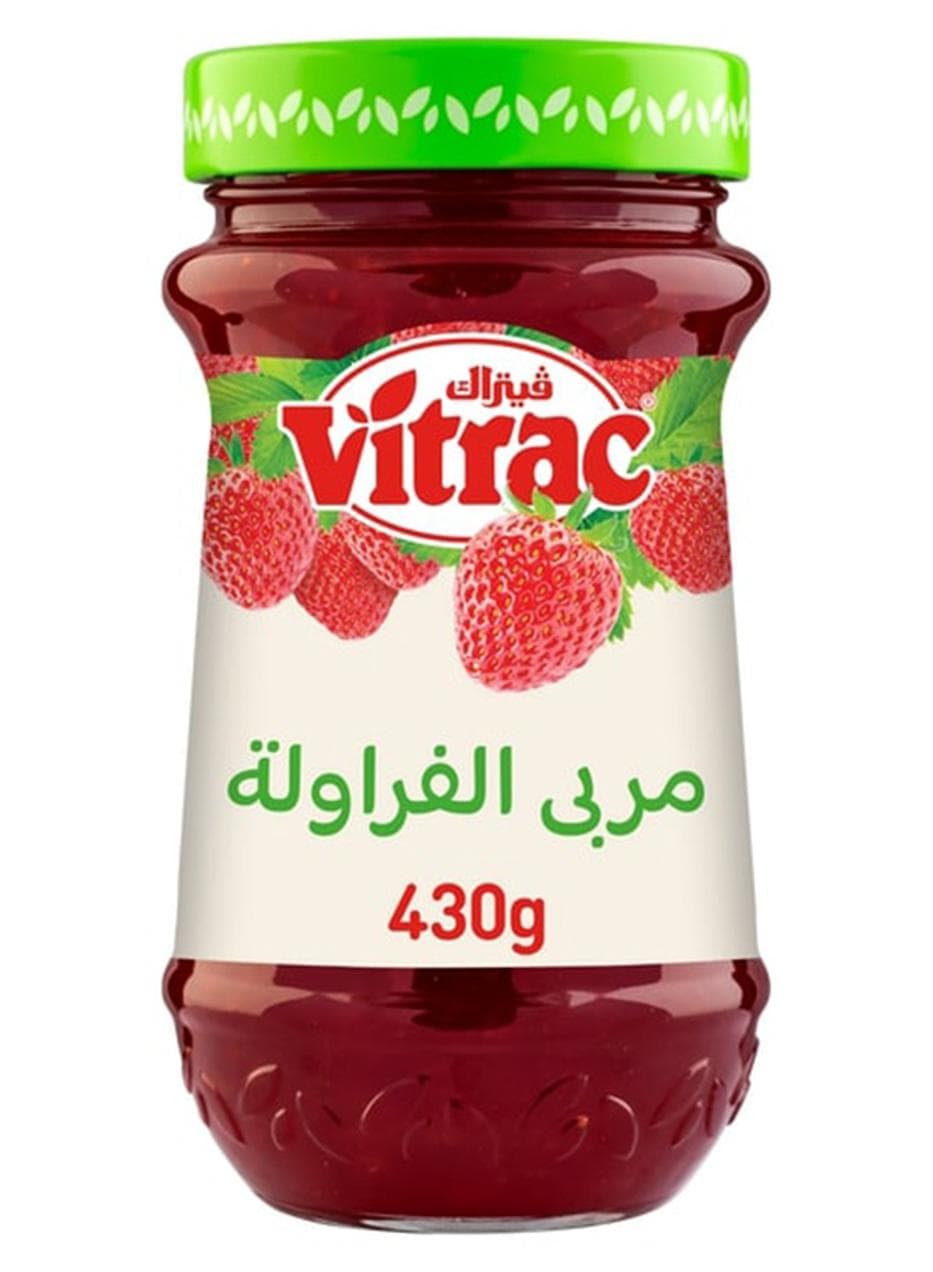 Vitrac Strawberry Jam - 430grams Marmalade & Jam Spreads