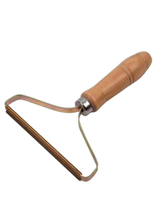 Portable Lint Remover Roller Beige/Silver Lint Rollers & Brushes