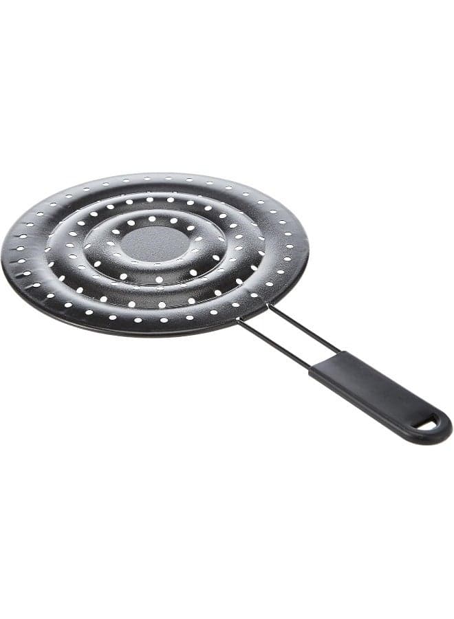 Raj Simmer Ring, Silver, 19.5 cm, RSM001, Pans Cooker Diffuser, Plate Adapter Plate, Flame Reducer, Simmer Ring, For Gas Stove Glass Cooktop Converter Flame Guard Multicolour 34.5cm Cookware Accessories (٣)