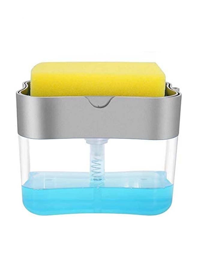 Soap Pump Dispenser And Sponge Holder For Kitchen Assorted Kitchen Utensils & Gadgets