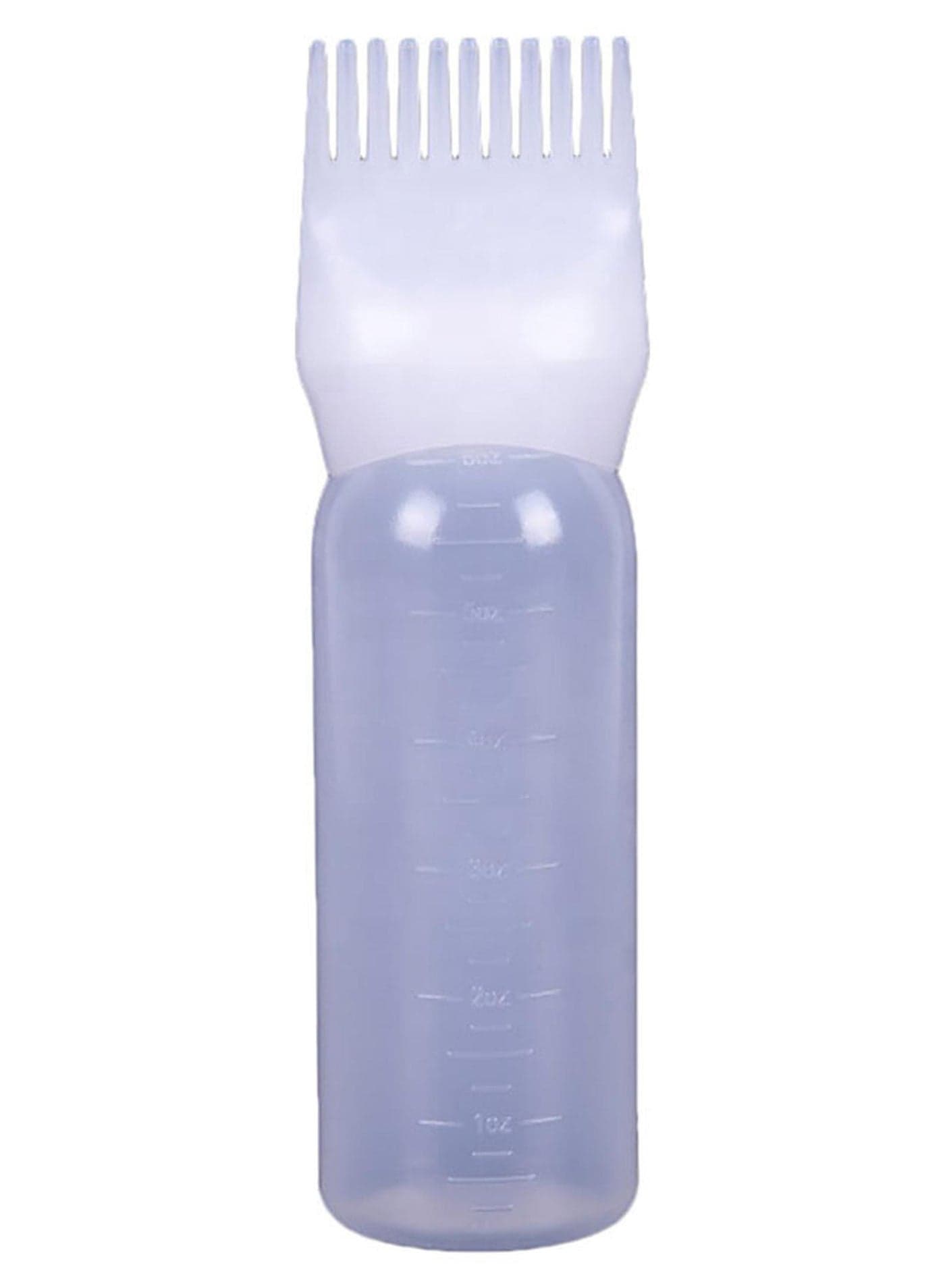Hair Oil And Dye Dispenser Box With Applicator Brush White 17 x 4.5cm Hair Care Accessories
