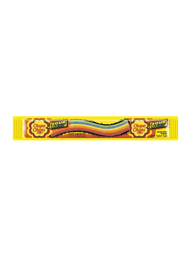 Sour Belt Soft & Chewy Mixed Fruit Flavour 10grams Jelly Beans