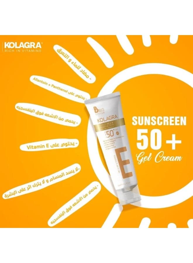 Kolagra Sun Dry Touch Gel Cream Spf50+ (packaging may vary) 50ml Sunscreen (٣)